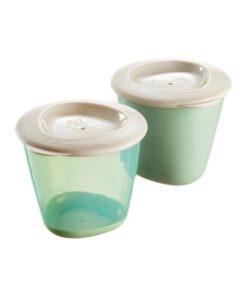 TOMMEE TIPPEE Pop Up Weaning Pots 4+ Months 150ml Pack of 2