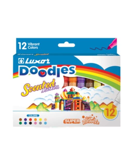 LUXOR Iconic Scented Markers Set Of 12