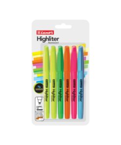 LUXOR Highlighter Pen Set Of 6