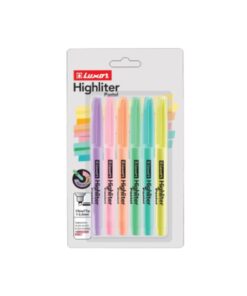 LUXOR Highlighter Pastel Set Of 6