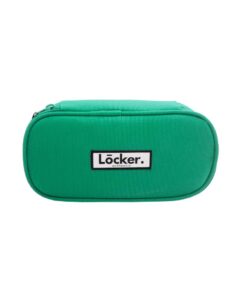 LOCKER Plus Green Oval Pencil Case