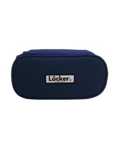 LOCKER Plus Navy Oval Pencil Case