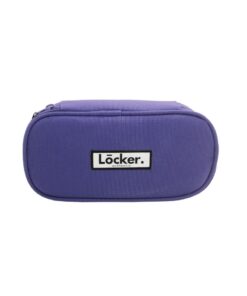 LOCKER Plus Purple Oval Pencil Case