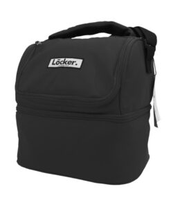 LOCKER Plus Black Lunch Bag