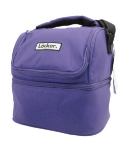 LOCKER Plus Purple Lunch Bag